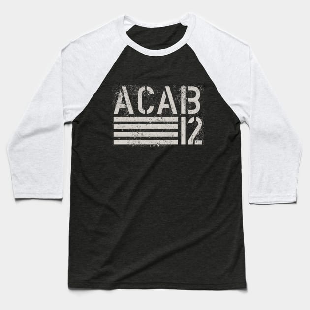 ACAB 1312 Baseball T-Shirt by Sunshine&Revolt